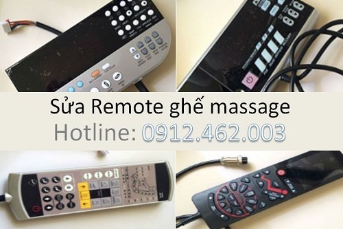 Sửa remote và bảng điều khiển trên ghế massage 1